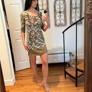 Patterned Knit Dress